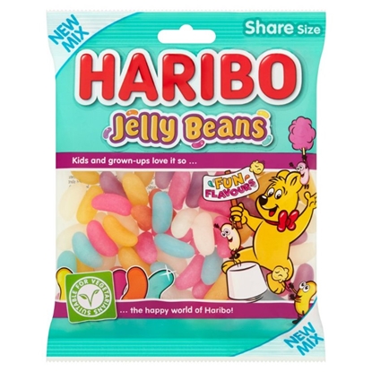 Picture of HARIBO JELLY BEANS BAGS 160GR
